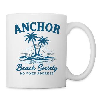Anchor Beach Society No Fixed Address - Tasse - Weiß - Rechts