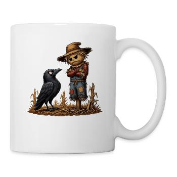Krähenfreund der Scheune - Tasse - Weiß - Rechts