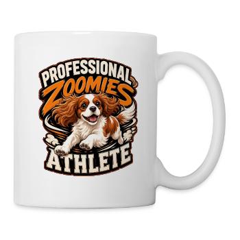 Kavallerier King Charles Spaniel - Tasse - Weiß - Rechts