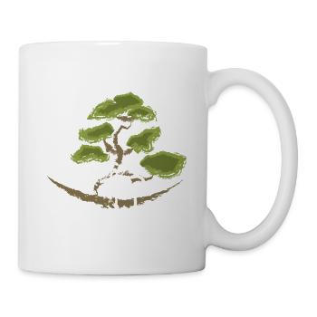  Baum Kunst japan japanisch asiatisch - Tasse - Weiß - Rechts