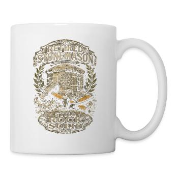 Steinmetz Steinmetzhandwerk - Tasse - Weiß - Rechts
