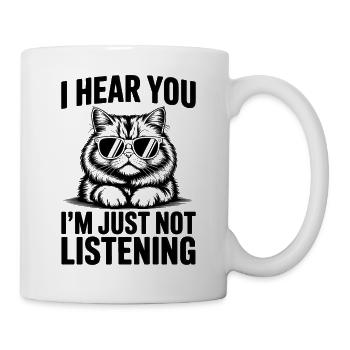 Perserkatze Sprüche Lustiges Perserkatze Geschenk  - Tasse - Weiß - Rechts