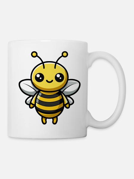 Süße Hummel - Tasse - Weiß