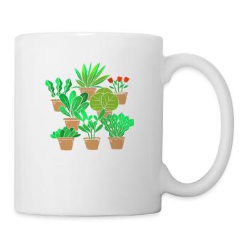 Botaniker - Tasse - Weiß - Rechts