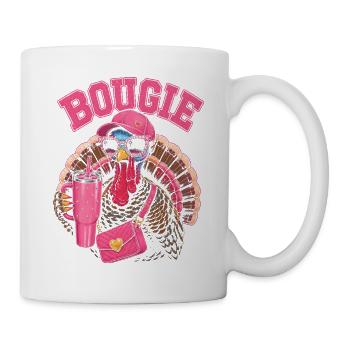 Pink Glamour-Türkei mit Accessoires - Tasse - Weiß - Rechts