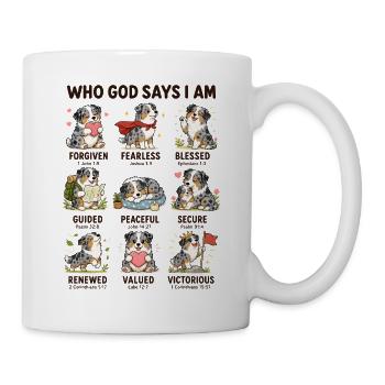  Von Wem Gott Sagt, Dass Ich Ein Elefant Bin? - Tasse - Weiß - Rechts