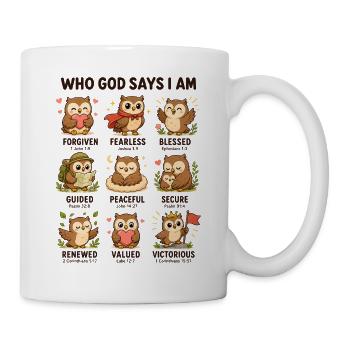  Von Wem Gott Sagt, Dass Ich Ein Elefant Bin? - Tasse - Weiß - Rechts