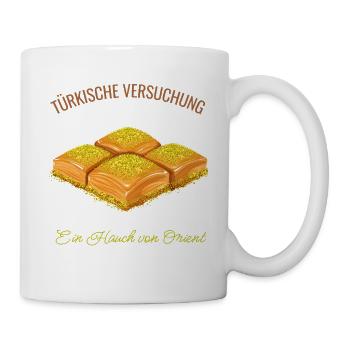 Türkische Versuchung – Ein Hauch von Orient - Tasse - Weiß - Rechts
