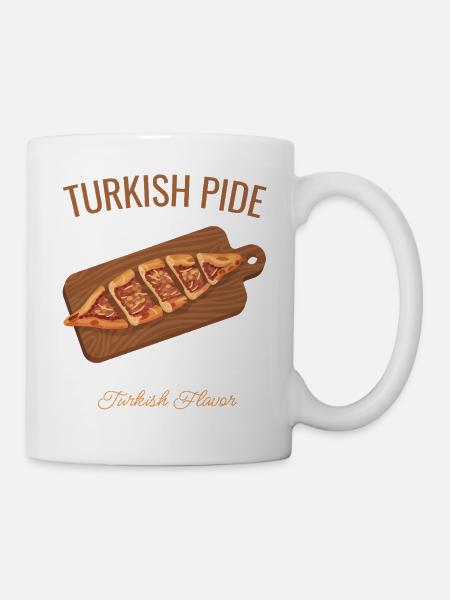 Turkish Pide – Türkischer Genuss - Tasse - Weiß