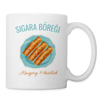 Sigara Böreği – Knusprig & köstlich - Tasse - Weiß - Rechts