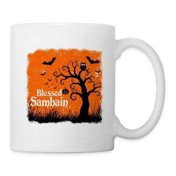 Samhain Wicca Wicca-Keltisch - Tasse - Weiß - Rechts