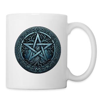 Samhain Wicca Wicca-Halloween-Hexe - Tasse - Weiß - Rechts