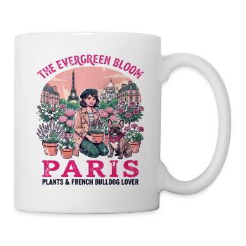 The Evergreen Bloom Paris Plants and French - Tasse - Weiß - Rechts