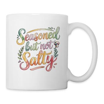 Sous Chef Seasoned But Not Salty Culinary Chef - Tasse - Weiß - Rechts
