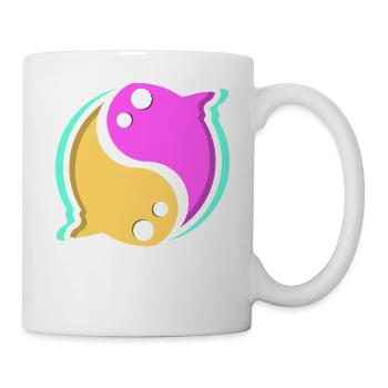 Qigong Qi Gong Tai Chi Chigong - Tasse - Weiß - Rechts