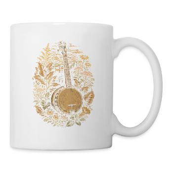 Bluegrass Musik - Tasse - Weiß - Rechts