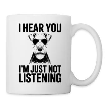 Airedale Terrier Spruch Airedale Terrier Geschenk  - Tasse - Weiß - Rechts