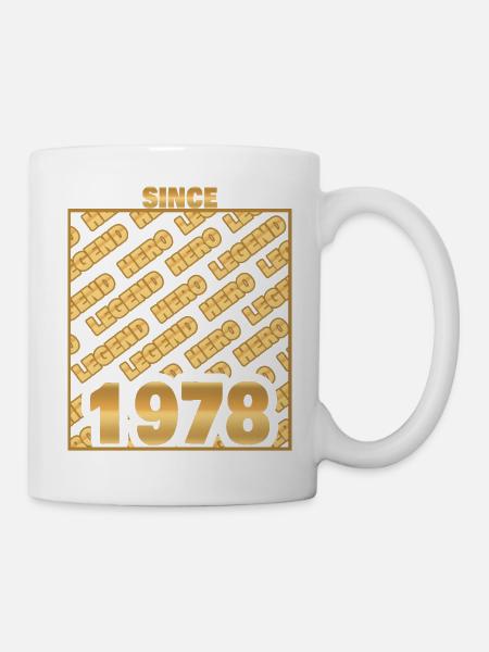 Hero 1978 - Tasse - Weiß