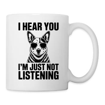 Cattle Dog Spruch Australian Cattle Dog Geschenk  - Tasse - Weiß - Rechts