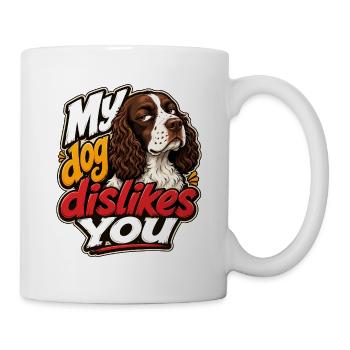 Englischer Springer-Spaniel - Tasse - Weiß - Rechts