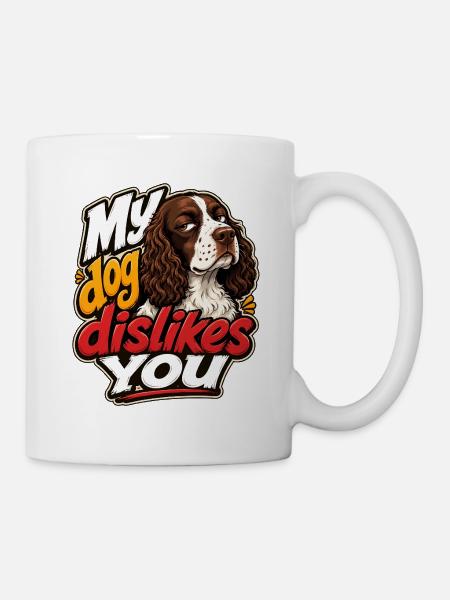 Englischer Springer-Spaniel - Tasse - Weiß