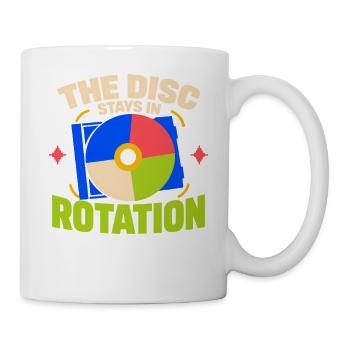 Cd-sammler Kompaktplatte Physisches Medium - Tasse - Weiß - Rechts
