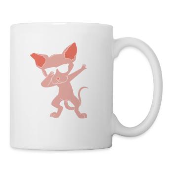 Sphynx - Tasse - Weiß - Rechts