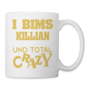Crazy Killian - Tasse - Weiß - Rechts