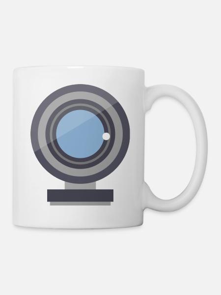 Webcam - Tasse - Weiß
