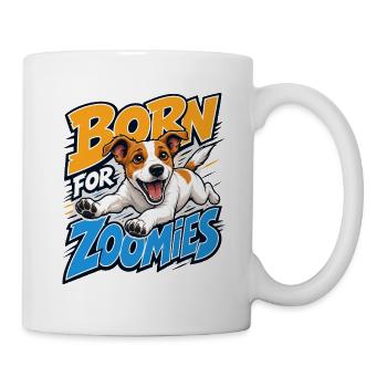 Jack Russell Terrier - Tasse - Weiß - Rechts