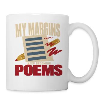Liebhaber Der Poesie Dichter Poesie-club - Tasse - Weiß - Rechts