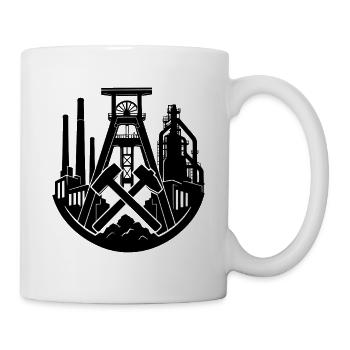 Bergbau Zeche  - Tasse - Weiß - Rechts