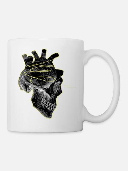 SCHÄDEL ALESSIA ET CETERA - Tasse - Weiß