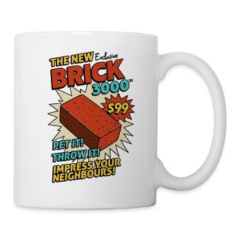 Brick 3000 - Tasse - Weiß - Rechts