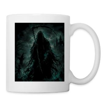 SensenMann - Tasse - Weiß - Rechts