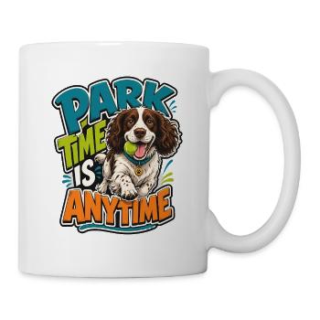 Englischer Springer-Spaniel - Tasse - Weiß - Rechts