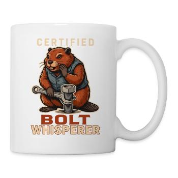 Certified Bolt Whisperer - Tasse - Weiß - Rechts