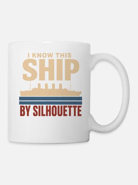 Ozeandampfer Maritime Geschichte Historisches - Tasse - Weiß