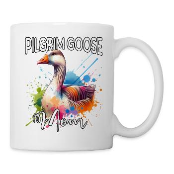 Pilgrim Gans Mama - Tasse - Weiß - Rechts