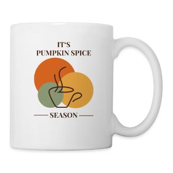Pumpkin Spice Season  - Tasse - Weiß - Rechts
