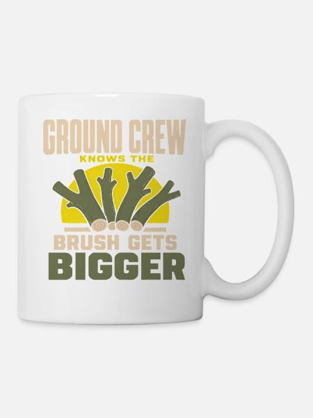 Arborist Baumpfleger Baumdienst Klettergeschenk - Tasse - Weiß