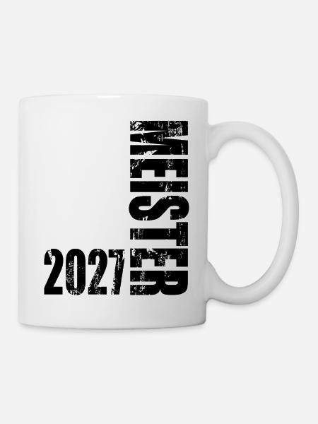 Meister 2027 - Tasse - Weiß