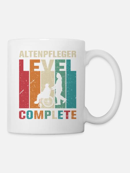 Altenpflege Pfleger Pflegepersonal Pflegekraft - Tasse - Weiß