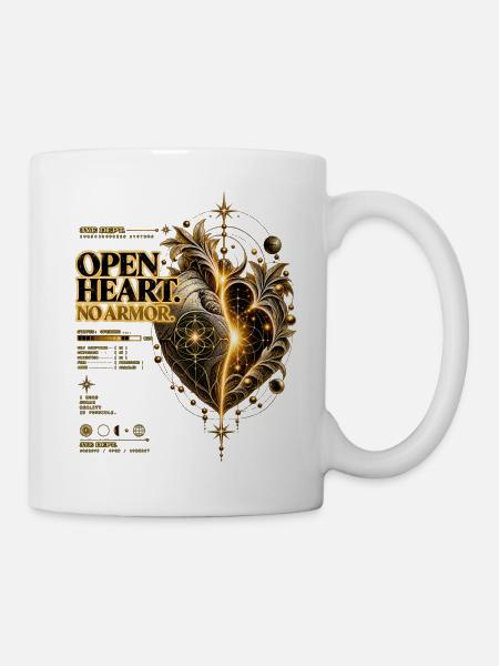 2618-3Y 3YE ABTEILUNG – OFFENES HERZ - Tasse - Weiß