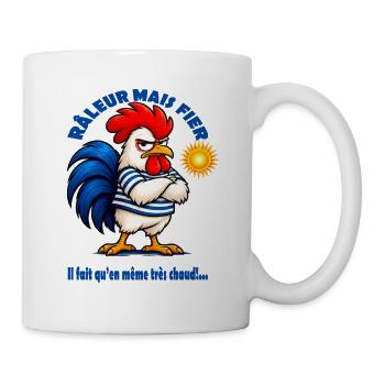 Der französische Nörgler - Tasse - Weiß - Rechts