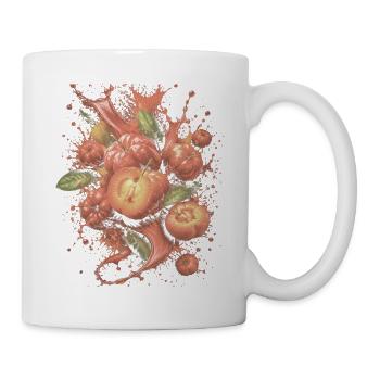Acerola Cherry Country Vitamin C Spritzkunst - Tasse - Weiß - Rechts