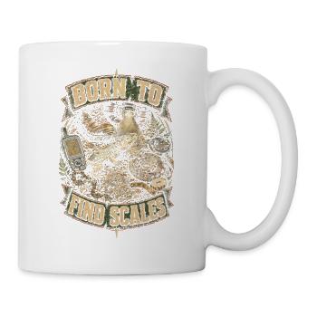 Herpetologie Herpetologe Find Scales - Tasse - Weiß - Rechts