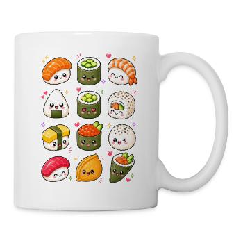 Kawaii Sushi | Japan Food & Reis - Tasse - Weiß - Rechts