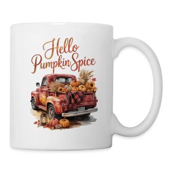 Hello Pumpkin Spice - Tasse - Weiß - Rechts