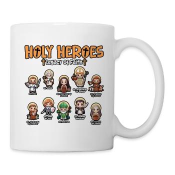 Heilige Helden Allerheiligen-Katholische Kirche - Tasse - Weiß - Rechts